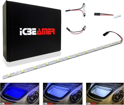 ICBEAMER 12" Color Changing from Blue to White 18 SMDs 5050 LED Light Strip - Image 7
