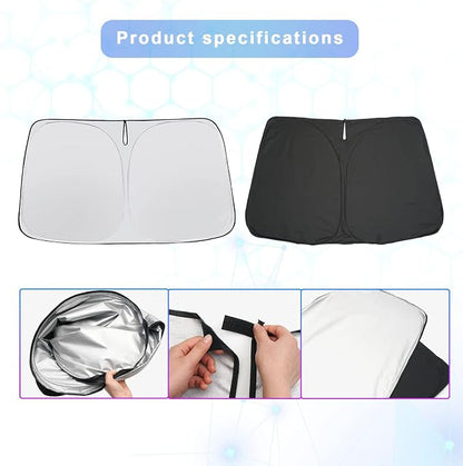 SXCY Foldable Sun Shield for 2018-2024 Volkswagen Tiguan Sunshade - Image 4