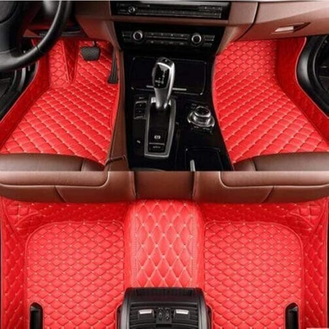 Custom All-Weather Protection Luxury Leather Floor Mats - Image 2
