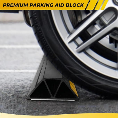 (New Updated 18" 2 Packs Heavy Duty Parking Stopper - Image 4