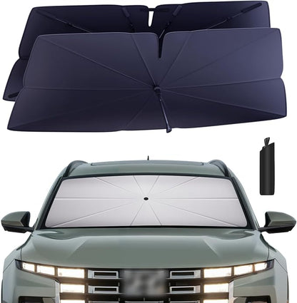 Windshield Sun Shade Umbrella: for Hyundai Santa-Cruz-2022-2025 by HIMUMOY