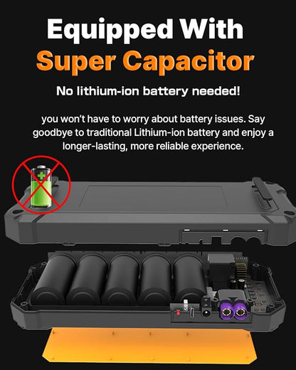 Autowit Super Capacitor Jump Starter, 12V Batteryless Portable Jump Box - Image 4