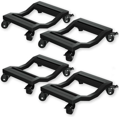 I'EZONK Industrial Stainless Steel Car Dolly Set of 4-6, 084kg Capacity | Pro by CHUANGQI-BRAND