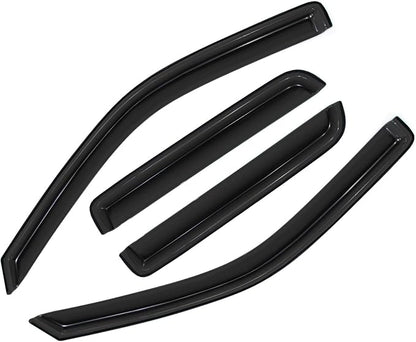 Window Visors Compatible with 2004-2012 Chevy Colorado/GMC Canyon Crew Cab - Image 2