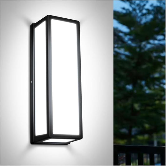 30Watt Modern Outdoor Wall Lights, 2000 Lumen Waterproof Exterior Porch Light by TOMOURD