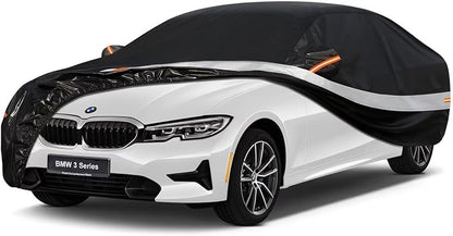 10 Layers Car Cover Custom Fit for BMW 3 Series 320i 328i 330i 335i M340i by Holthly