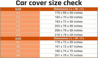 SUV Car Cover Waterproof All Weather Protection - Image 6
