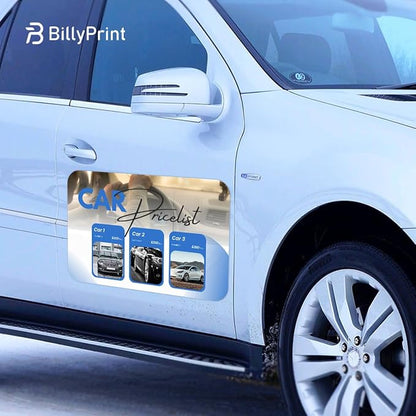 Custom Car Magnet for Business 2 Pack | Personalized Logo, and Image Reflective - Image 8