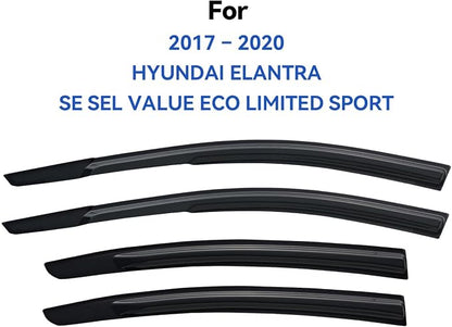 Window Visors Rain Guards Shield - Image 2