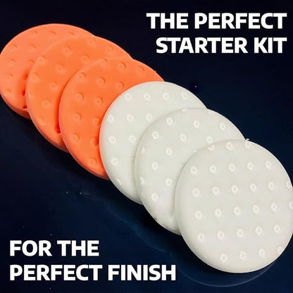 Smart Foam Pads Dual Action 5.5 inch Cut and Polish Combo | Perform 2-Step - Image 4