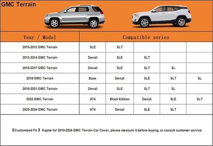 Kayme 7 Layers SUV Car Cover Custom Fit - Image 6