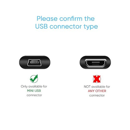 GPS Charger Cable, Mini USB 6.6ft Universal GPS Charging Cord - Image 4