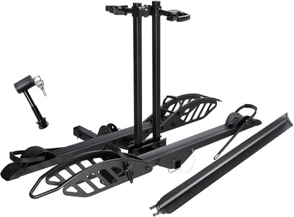 CyberRack E2 Hitch 2-Bike Rack for Car, Ebike Rack by HITCHBIKERACK