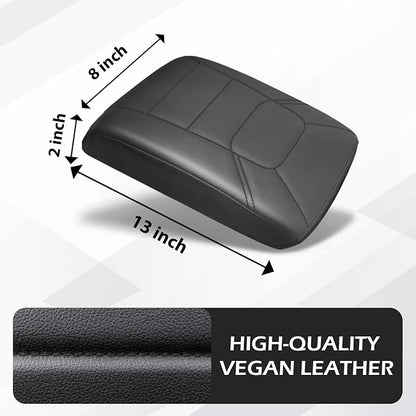 Muslogy Armrest Pad Center Console Cover Compatible - Image 2