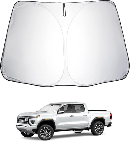 LUWU for 2023 2024 2025 Chevy Colorado & GMC Canyon Windshield Sun Shade by LUWU