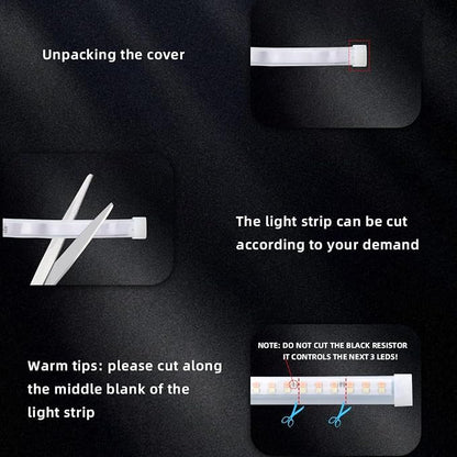 Upgrade Dynamic Flowing Car LED Trunk Light Strip, 79Inch Universal Flexible - Image 4