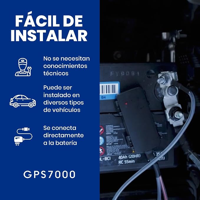 GPS7000-4G Hidden GPS Tracker for Vehicles | 6 Months of Service Included | - Image 6