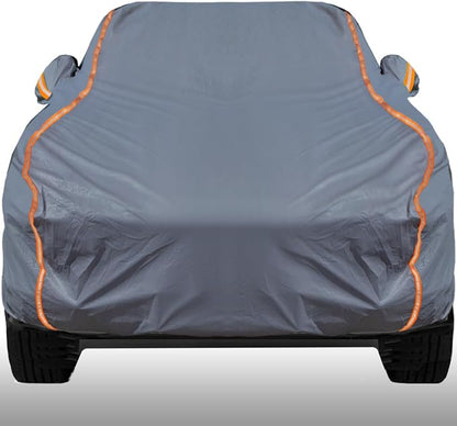 KEYOOG Universal Waterproof Heavy Weight Full Car Covers, Fit Pickup, All by KEYOOG