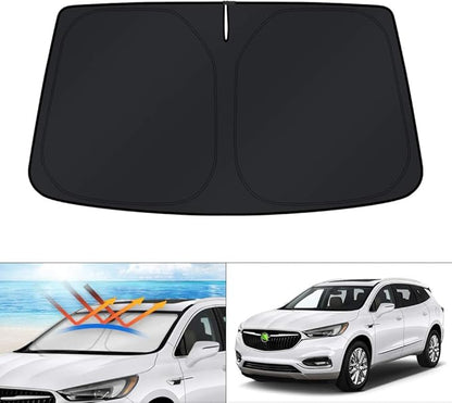 KUST Windshield Sun Shade for Buick Enclave Accessories 2018-2024 Custom Fit by KUST