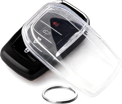 OLLEN Clear TPU Key Fob Cover, Fit by OLLEN