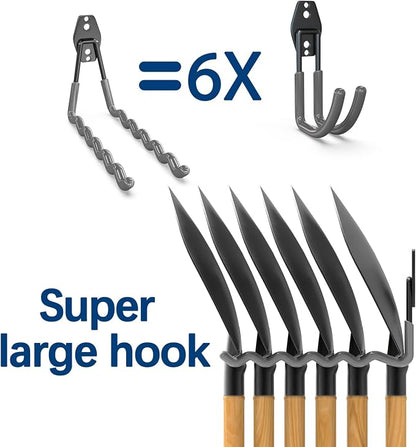 3-H Garage Wall Hooks 31 Pack, Garage Hooks Heavy Duty - Image 5