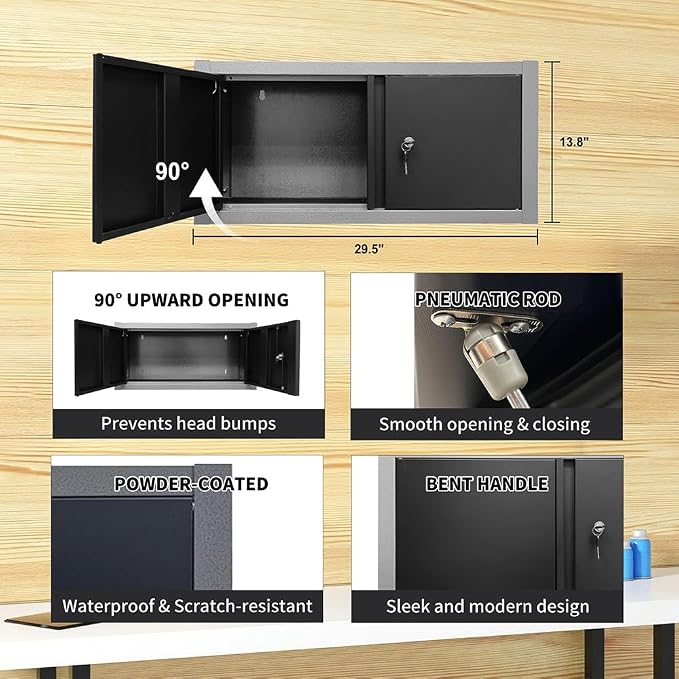 JZD Storage Cabinet System Workshop, Professional Tool Storage Workbench Set - Image 5