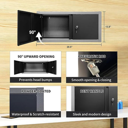 JZD Storage Cabinet System Workshop, Professional Tool Storage Workbench Set - Image 5