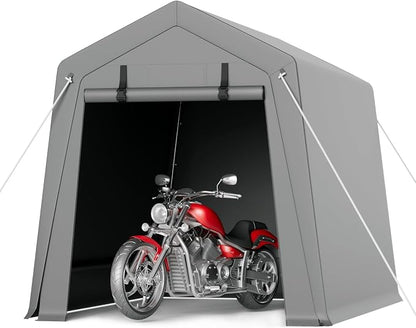6 x 8 ft Carport Storage Shed, Portable Garage by GarveeLife