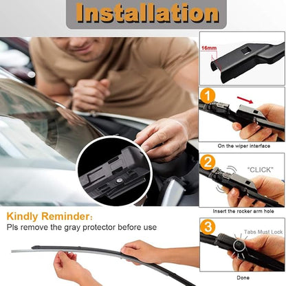 AUTOBOO 25"+22" Windshield Wipers - Image 7