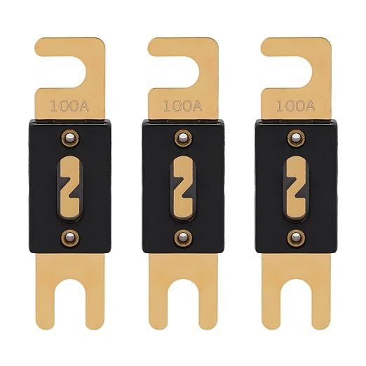 100A ANL Fuse 100 Amp Inline Blade Fuses 32V by VEXUNGA