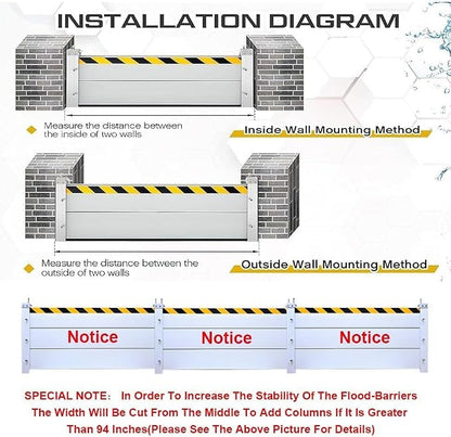 Reusable Heavy Duty Aluminum Flood Barriers - Image 2