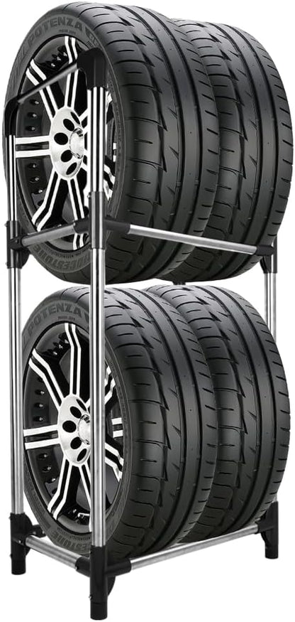 Hershii Tire Storage Rack Standing Garage Storage Shelf Organizer by Hershii