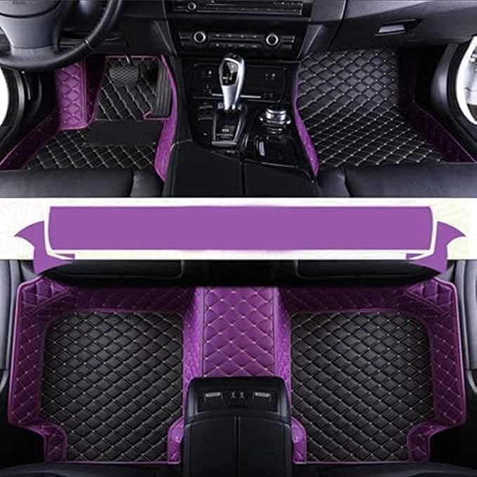 Custom All-Weather Protection Luxury Leather Floor Mats - Image 9