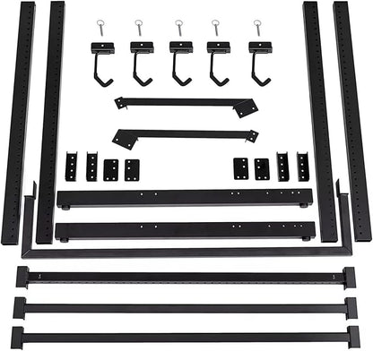 Upright Bike Stand, 5-Bike Stand Rack, Indoor Bike Storage Standing Bike - Image 3