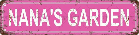 Vintage Metal Tin Sign, Street Sign, Home Decor, 16 x 4 Inch by Unknown