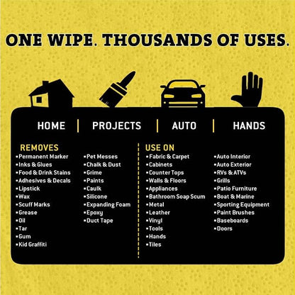Tub O' Towels Heavy-Duty Multi-Surface Cleaning Wipes, Removes Grease, and - Image 5