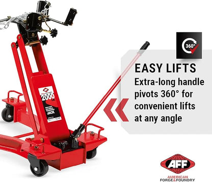AFF Low Profile Manual Hydraulic Transmission Jack - Image 6