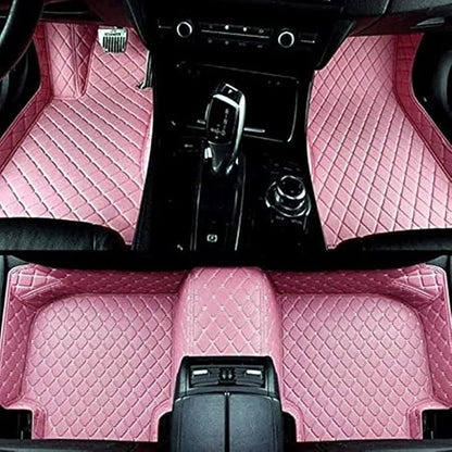 Custom All-Weather Protection Luxury Leather Floor Mats - Image 9