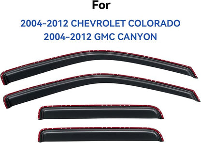 in-Channel Window Visors Rain Guards Shield - Image 2