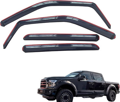 in-Channel Window Visor Deflector Compatible by GLDIFA