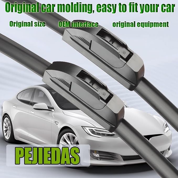 3 Wiper Blades, Front Wiper + Rear Wiper Blades - Image 2