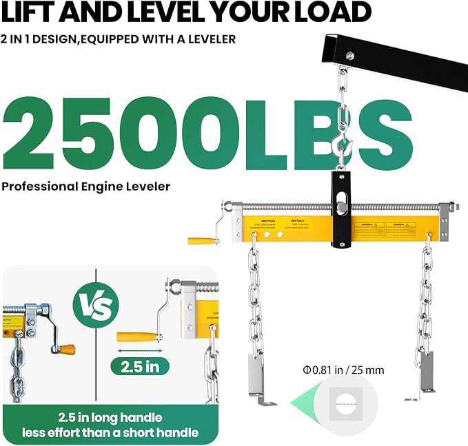 2.5 ton Engine Hoist Cherry Picker - Image 7