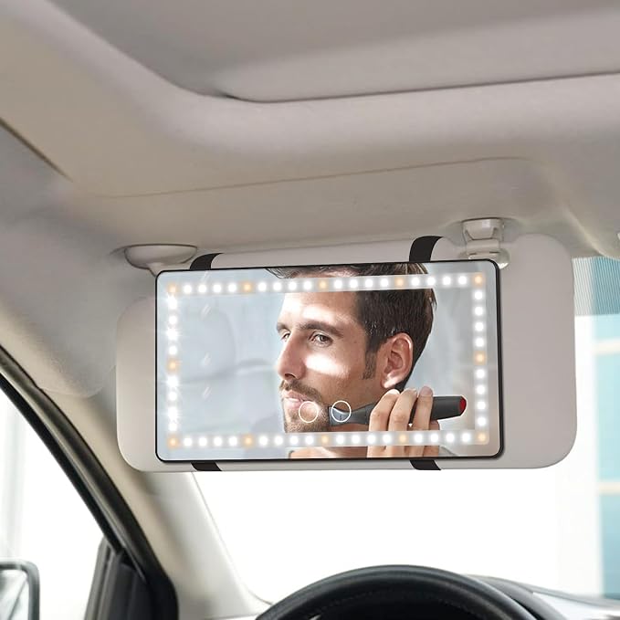 Car Sun Visor Vanity Mirror, - Image 2