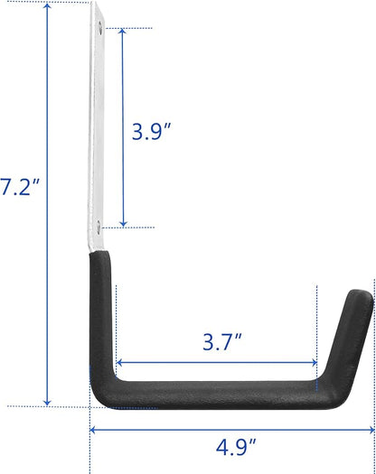 Heavy Duty Steel Hooks, Garage Storage Utility Hooks, Heavy Duty Tool Organizer - Image 2