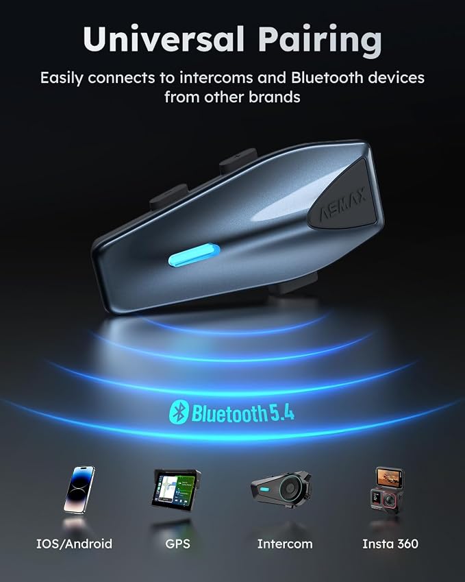 S1 Motorcycle Bluetooth Headset - Image 8