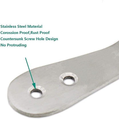 Stainless Steel Coat Hooks - Image 3