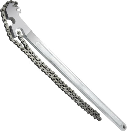 24 Inch Heavy Duty Carbon Steel Pipe Wrench, Fits Max 12 Inch Diameter by AUPREX