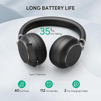 Yealink BH76 Wireless Headset Active Noise Cancelling Bluetooth Headphone - Image 5
