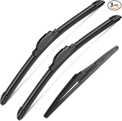 Kia Soul Windshield Wipers 2010-2019, Kia Sorento 2011-2015, Original Equipment by SCTIOANSNOemWiperBlades