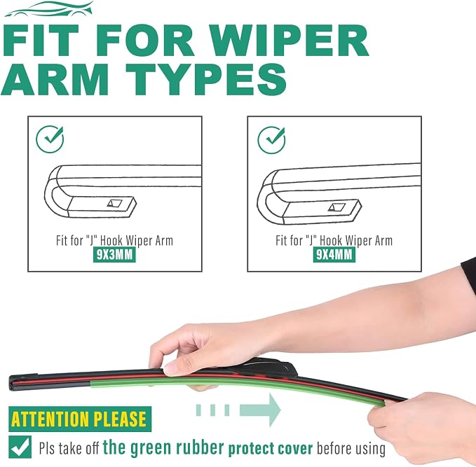 26" 18" 14" Windshield Wiper Blades Replacement - Image 8
